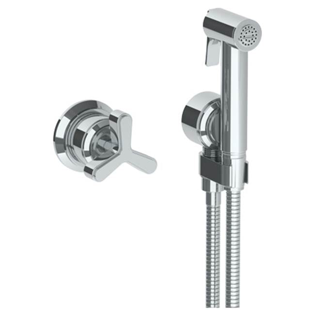 Watermark 29-4.4-TR15 Transitional Wall Mounted Bidet Spray Set & Progressive Mixer With 49" Hose