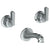 Watermark 29-5-TR14 Transitional Wall Mounted 3 Hole Bath Set - Parent