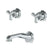 Watermark 29-5-TR15 Transitional Wall Mounted 3 Hole Bath Set