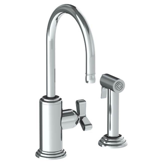 Watermark 29-7.4-TR15 Anika Deck Mounted 2 Hole Kitchen Set - Includes Side Spray