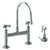 Watermark 29-7.65-TR25 Deck Mounted Bridge Kitchen Faucet With Independent Side Spray - Parent