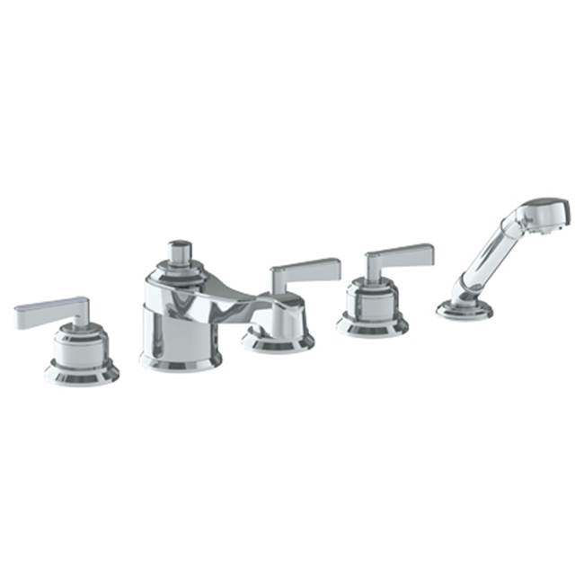 Watermark 29-8.1-TR14 Transitional Deck Mounted 5 Hole Bath Set