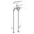 Watermark 29-8.3STP-TR14 Transitional Floor Standing Bath Set With Hand Shower