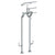 Watermark 29-8.3STP-TR14 Transitional Floor Standing Bath Set With Hand Shower