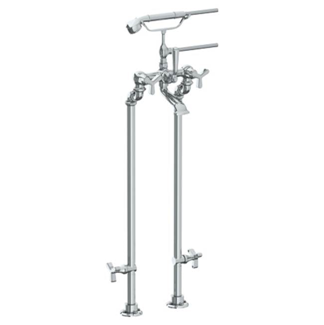 Watermark 29-8.3STP-TR15 Transitional Floor Standing Bath Set With Hand Shower