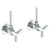 Watermark 29-MAS1-TR15 Transitional Lavatory Angle Stop Kit -1/2" Compression X 3/8" Od Compression