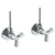 Watermark 29-MAS2-TR15 Transitional Lavatory Angle Stop Kit -1/2" IPS X 3/8" Od Compression