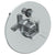 Watermark 29-P90-TR15 Transitional Wall Mounted Pressure Balance Shower Trim With Diverter 7" Diameter
