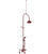 Rubinet 2DRVC Deck Mount Tub Shower With Hand Held Shower