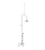 Rubinet 2DRVC Deck Mount Tub Shower With Hand Held Shower