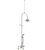 Rubinet 2DRVC Deck Mount Tub Shower With Hand Held Shower