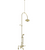 Rubinet 2DRVL Deck Mount Tub Shower With Hand Held Shower