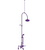 Rubinet 2DRVL Deck Mount Tub Shower With Hand Held Shower