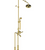 Rubinet 2FHXL Floor Mount TWith Fixed Shower head