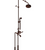 Rubinet 2FHXL Floor Mount TWith Fixed Shower head