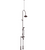 Rubinet 2FRVC Floor Mount Tub Shower With Hand Held Shower