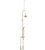 Rubinet 2FRVC Floor Mount Tub Shower With Hand Held Shower