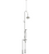 Rubinet 2FRVC Floor Mount Tub Shower With Hand Held Shower
