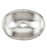 Thompson Traders 2OBC-BRN Rennovations Bath Brushed Nickel Matisse Oval Handcrafted Hammered Nickel Lifetime Finish