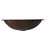 Thompson Traders 2OBC Rennovations Bath Matisse Oval Handcrafted Copper  Black Copper