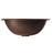 Thompson Traders 2RP-BC Rennovations Bath Black Copper Alder  Round Handcrafted Copper  Black Copper