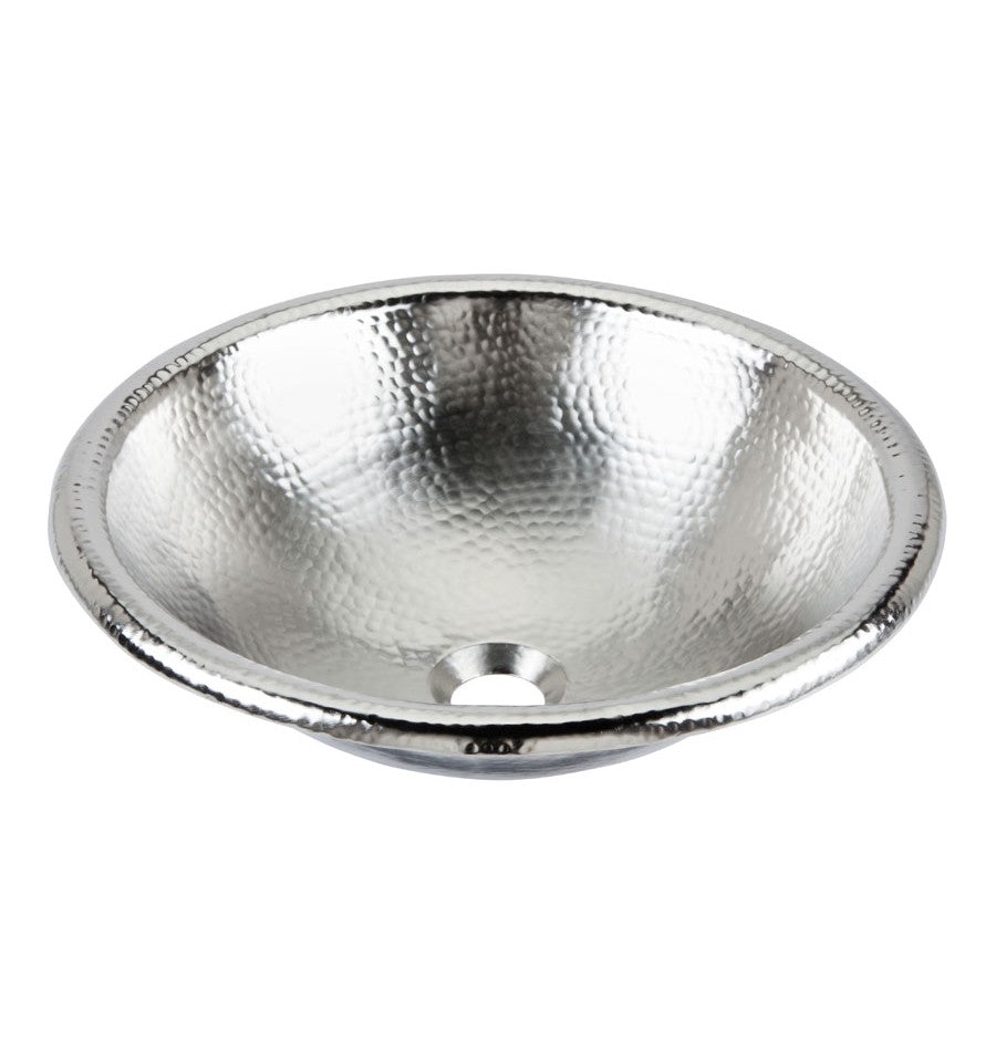 Thompson Traders 2RP-BRN Rennovations Bath Alder Handcrafted Brushed Nickel Hammered Nickel Lifetime Finish
