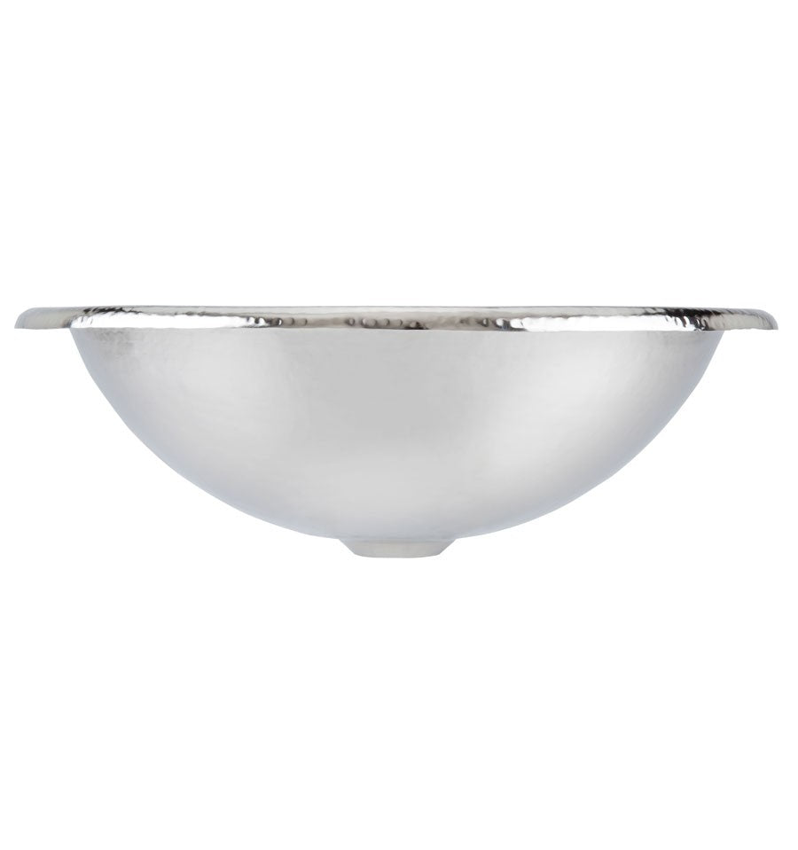 Thompson Traders 2RP-BRN Rennovations Bath Alder Handcrafted Brushed Nickel Hammered Nickel Lifetime Finish