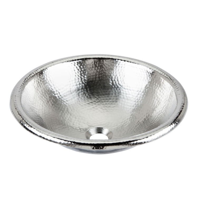 Thompson Traders 2RP-BRN Rennovations Bath Alder Handcrafted Brushed Nickel Hammered Nickel Lifetime Finish