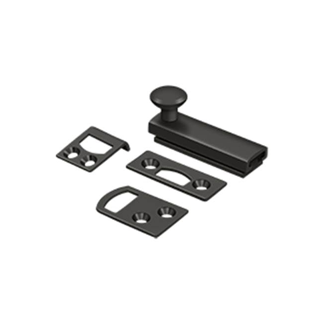 Deltana 2SBCS 2 Surface Bolt, Concealed Screw, HD