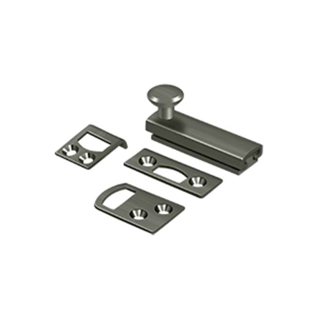 Deltana 2SBCS 2 Surface Bolt, Concealed Screw, HD