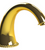 Rubinet 2TEJD Floor Mount Tub Shower With Hand Held Shower
