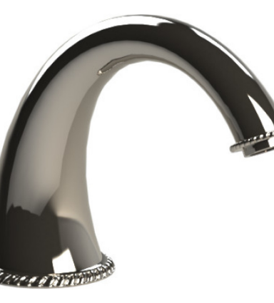 Rubinet 2TEJD Floor Mount Tub Shower With Hand Held Shower