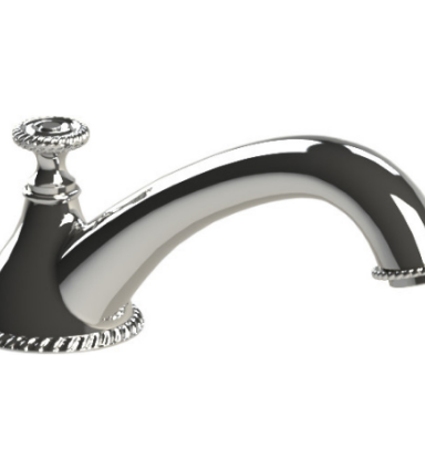 Rubinet 2TETD Deck Mount Tub Spout