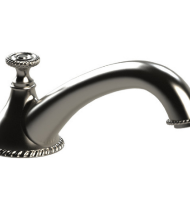 Rubinet 2TETD Deck Mount Tub Spout