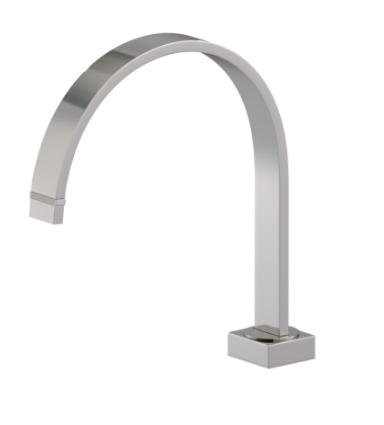 Rubinet 2TRTD Deck Mount Tub Spout