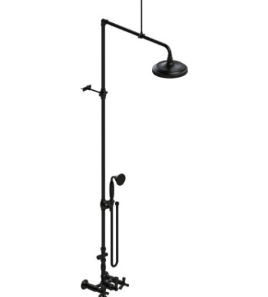 Rubinet 2WHXC Wall Mount TWith Fixed Shower head