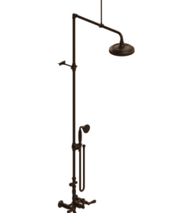 Rubinet 2WHXL Wall Mount TWith Fixed Shower head