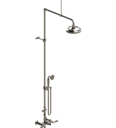 Rubinet 2WHXL Wall Mount TWith Fixed Shower head