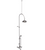 Rubinet 2WRVC Wall Mount Tub Shower With Hand Held Shower