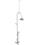 Rubinet 2WRVC Wall Mount Tub Shower With Hand Held Shower