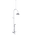 Rubinet 2WRVL Wall Mount Tub Shower With Hand Held Shower