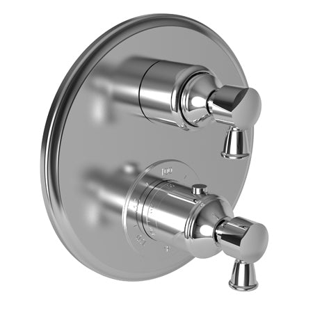 Newport Brass 3-1203TR Metropole 1/2" Round Thermostatic Trim Plate with Handle