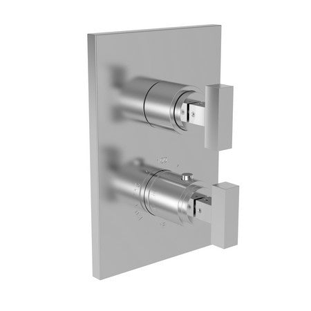 Newport Brass 3-2023TS Skylar 1/2" Square Thermostatic Trim Plate with Handle
