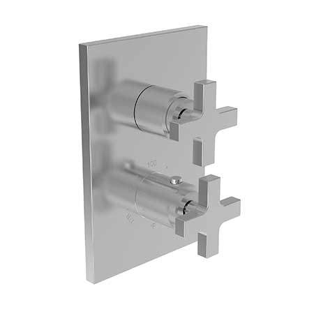 Newport Brass 3-2063TS Secant 1/2" Square Thermostatic Trim Plate with Handle