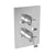 Newport Brass 3-2573TS Joffrey 1/2" Square Thermostatic Trim Plate with Handle