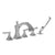 Newport Brass 3-2577 Joffrey Roman Tub Faucet with Hand Shower