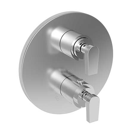 Newport Brass 3-2973TR Dorrance 1/2" Round Thermostatic Trim Plate with Handle