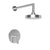 Newport Brass 3-3124BP Kirsi Balanced Pressure Shower Trim Set