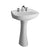 Barclay 3-318 Hartford Pedestal Lavatory 8" Centerset