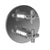 Newport Brass 3-3263TR Industrial, Cross Handle 1/2" Round Thermostatic Trim Plate with Handle